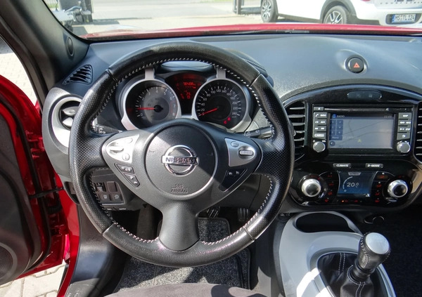 Nissan Juke cena 52000 przebieg: 70400, rok produkcji 2017 z Jabłonowo Pomorskie małe 781